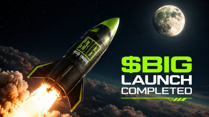 $BIG Launch Completed: BIG Indie Games Goes Live on Ethereum